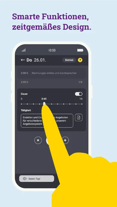 Captures d'écran de Zubido Azubi-App