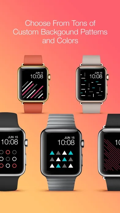ModFace - Modern watch face backgrounds Screenshots