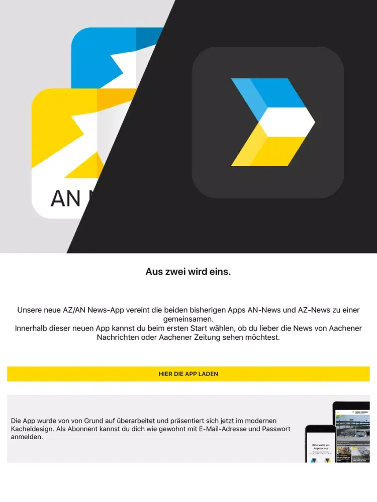 Zrzuty ekranu AN-News iPad 
