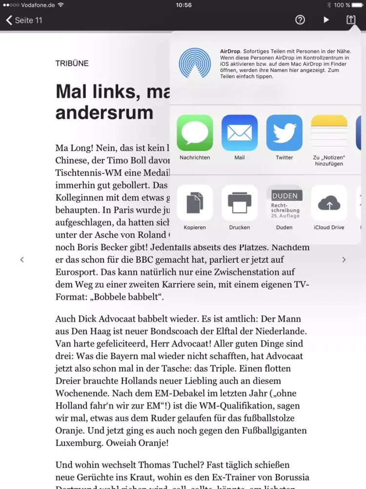 Скриншоты Super Sonntag / Super Mittwoch ePaper iPad 