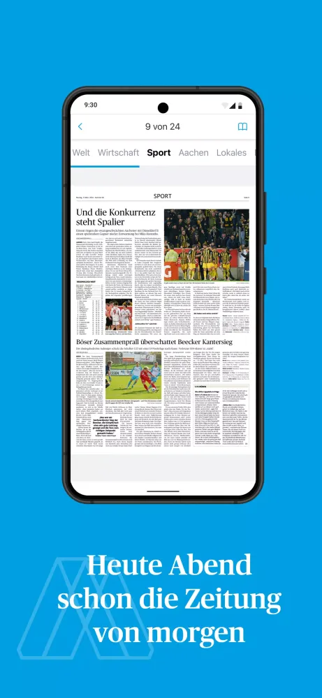 Aachener Zeitung E-Paper應用截圖