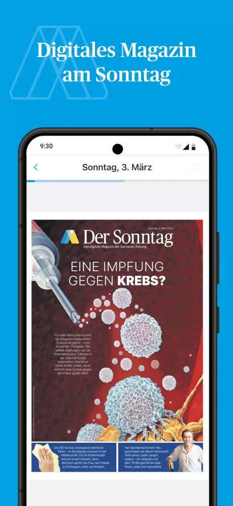 Aachener Zeitung E-Paper應用截圖