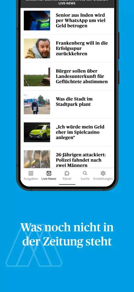 Aachener Zeitung E-Paper應用截圖