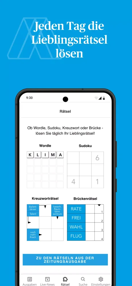 Aachener Zeitung E-Paper應用截圖