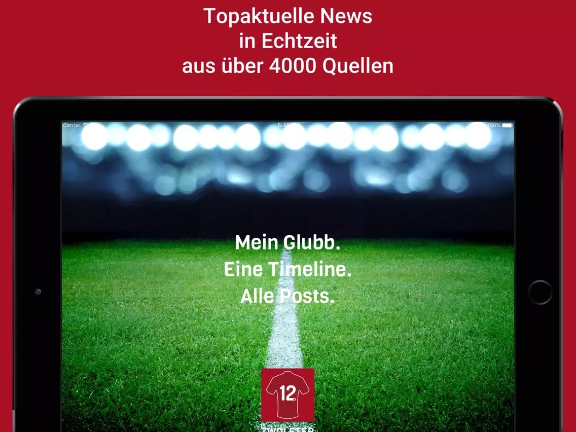 ZWÖLFTER Nürnberg iPad  Ekran Görüntüleri