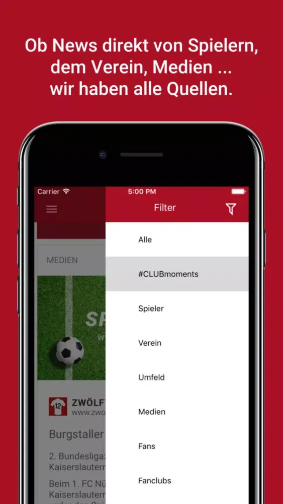 ZWÖLFTER Nürnberg Ekran Görüntüleri