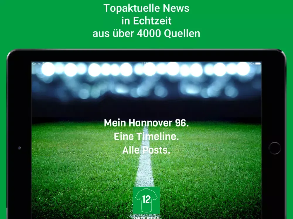 Capturas de pantalla de ZWÖLFTER Hannover iPad 
