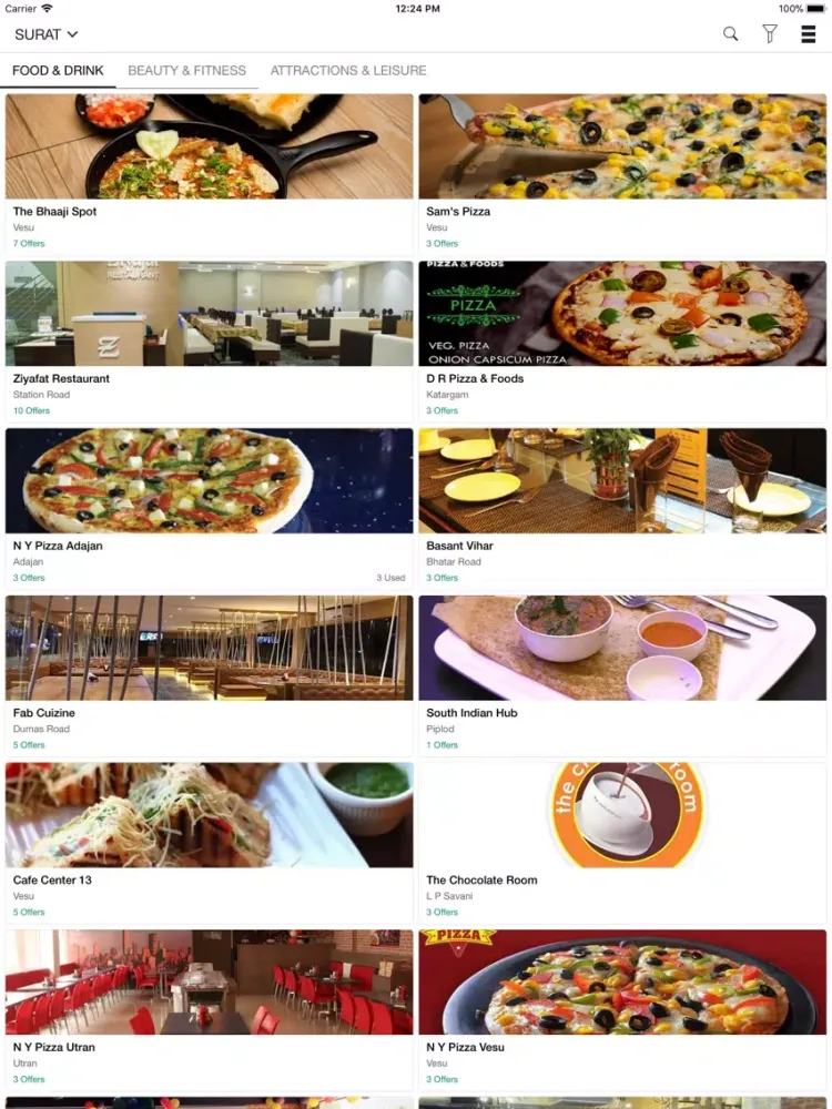One On One - Discount App iPad  Screenshots
