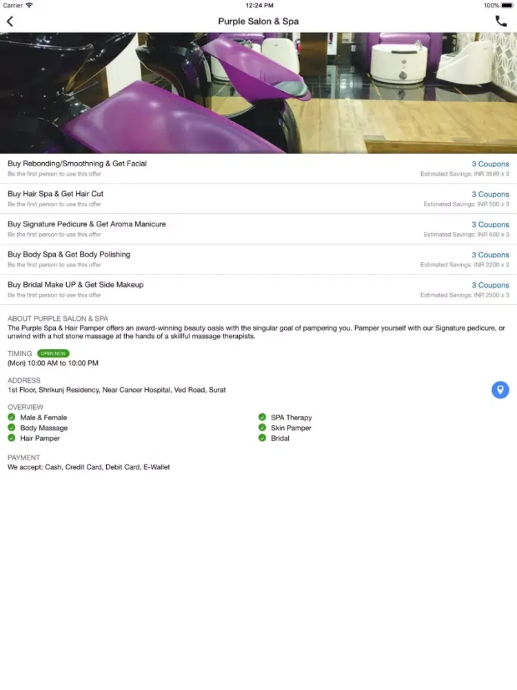 One On One - Discount App iPad  Screenshots