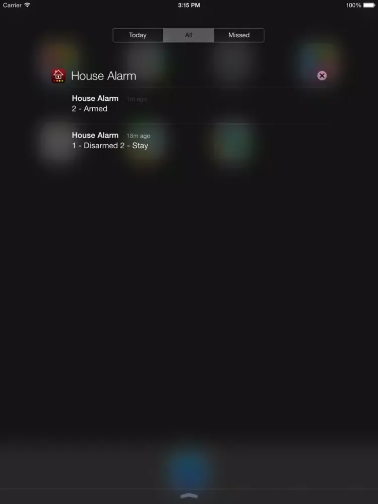 تصاویر House Alarm - Paradox System iPad 