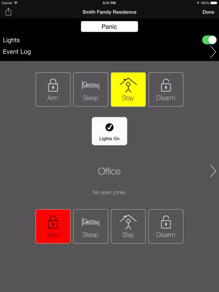 تصاویر House Alarm - Paradox System iPad 