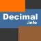 Decimal (.)