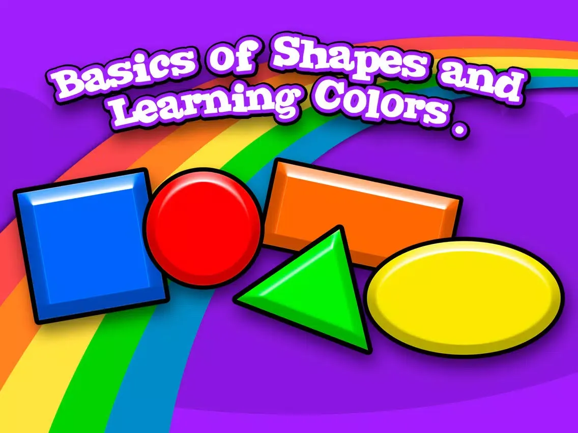 Learning Basics of Shapes and Primary Colors for Growing Kids iPad  Screenshots