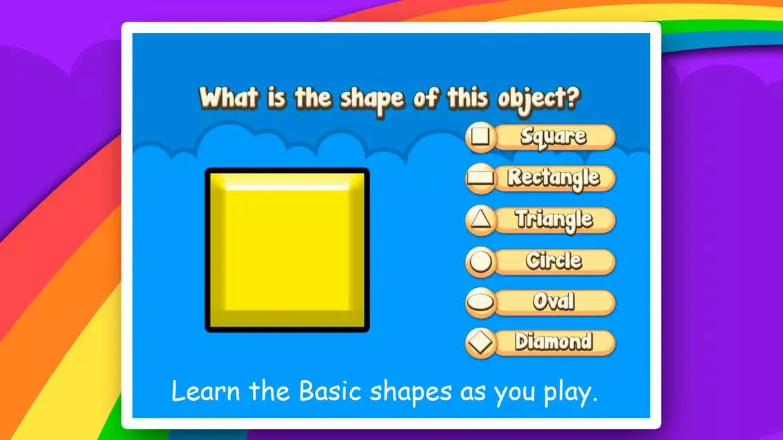 Learning Basics of Shapes and Primary Colors for Growing Kids Screenshots