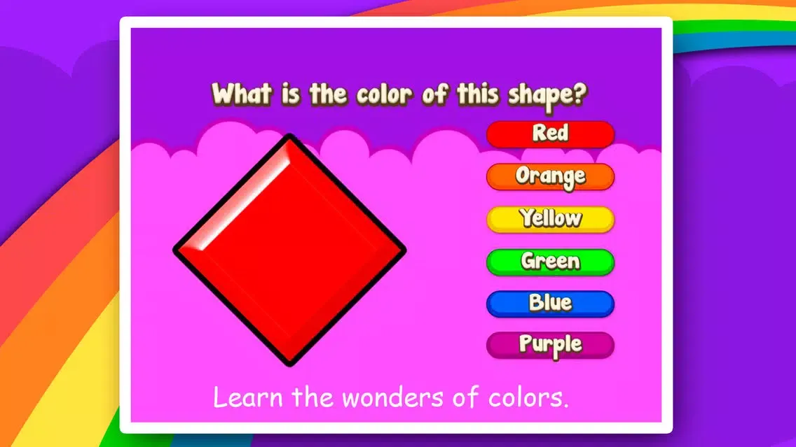 Learning Basics of Shapes and Primary Colors for Growing Kids Screenshots