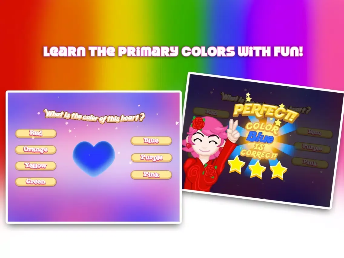 Colors of the Heart iPad  スクリーンショット