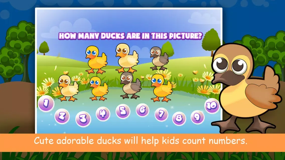 Duck Counting Numbers for Kids Screenshots