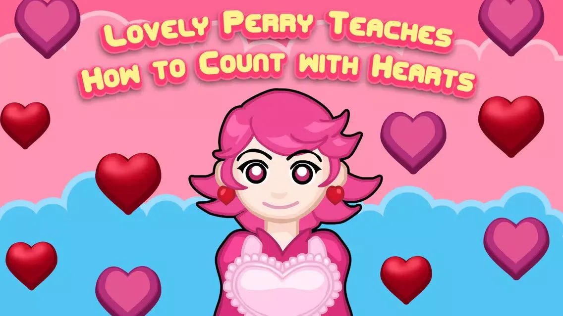 Lovely Perry teaches How to count with Hearts Screenshots