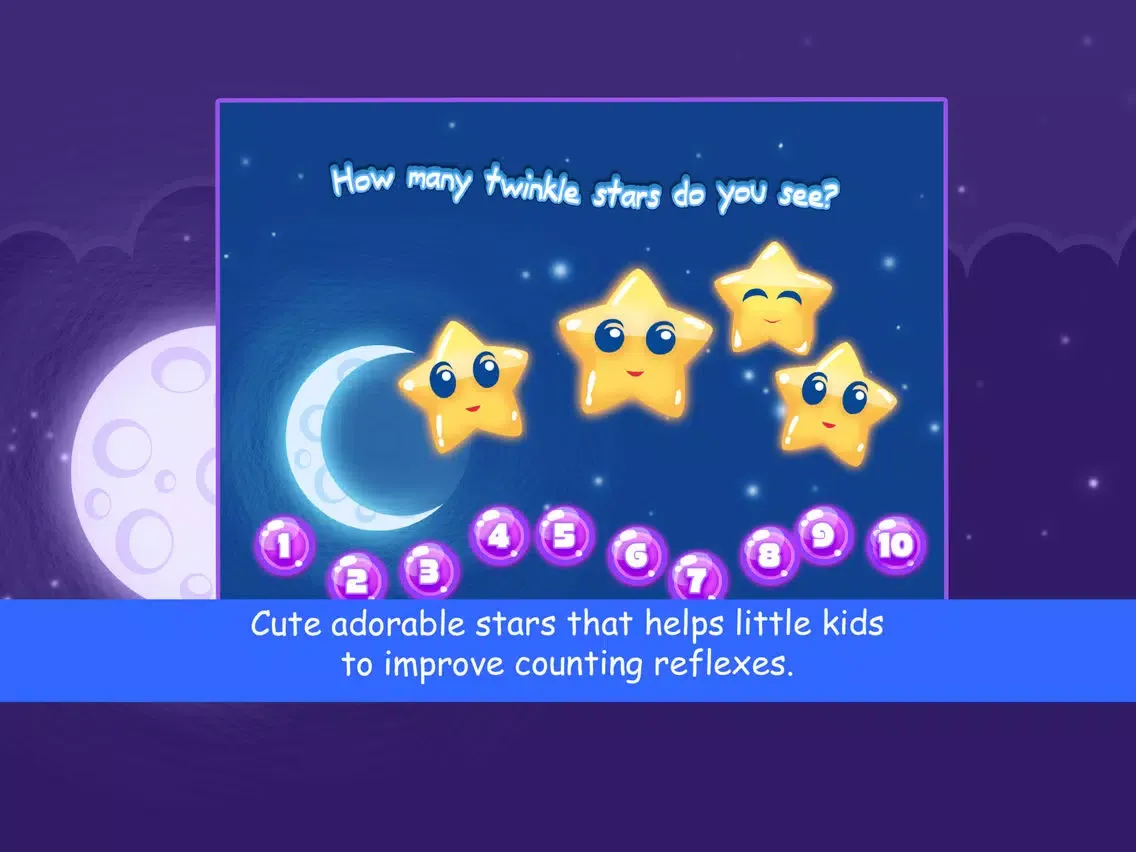 Counting Twinkle Little Stars iPad  Screenshots
