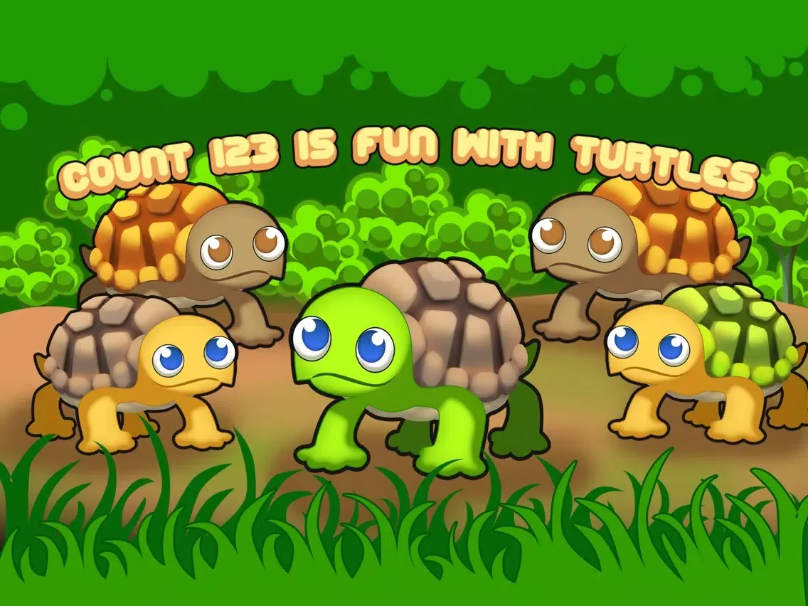 Count 123 is fun with Turtles iPad  Screenshots