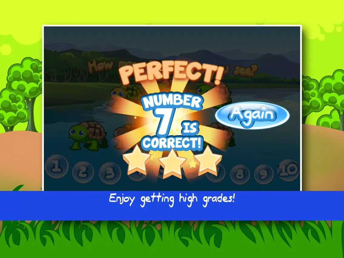Count 123 is fun with Turtles iPad  Screenshots