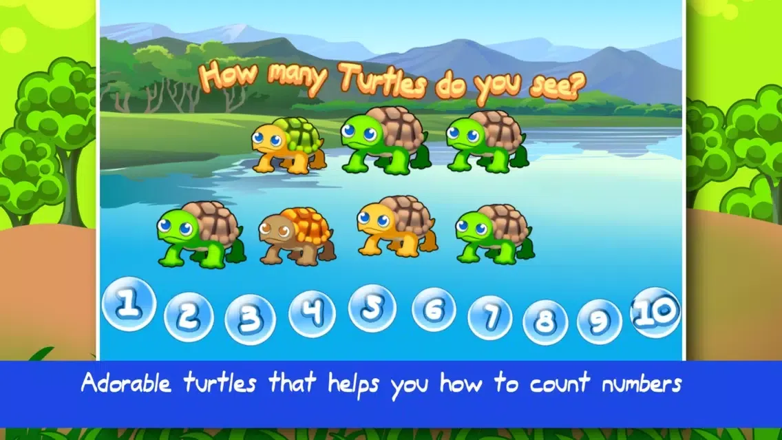 Count 123 is fun with Turtles Screenshots