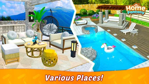 Tangkapan skrin Home Fantasy - Home Design