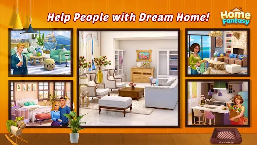 Tangkapan skrin Home Fantasy - Home Design