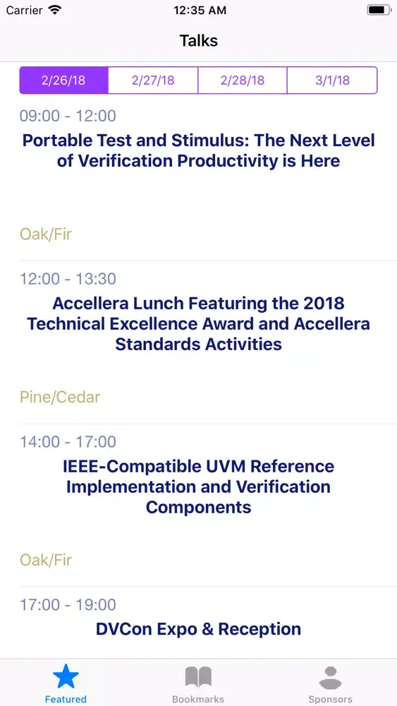DvCon 2018 سکرین شاٹس