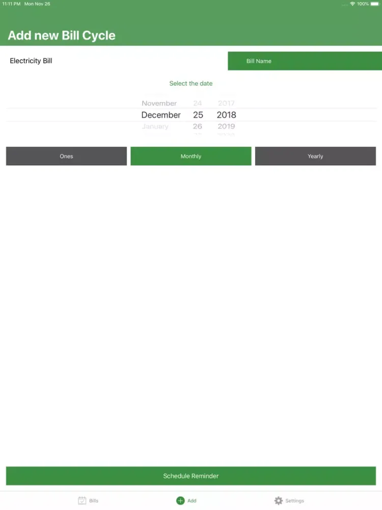 تصاویر Bill Reminder - Money Saver iPad 