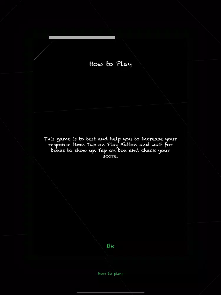 Ảnh chụp màn hình của Test Reaction Time iPad 