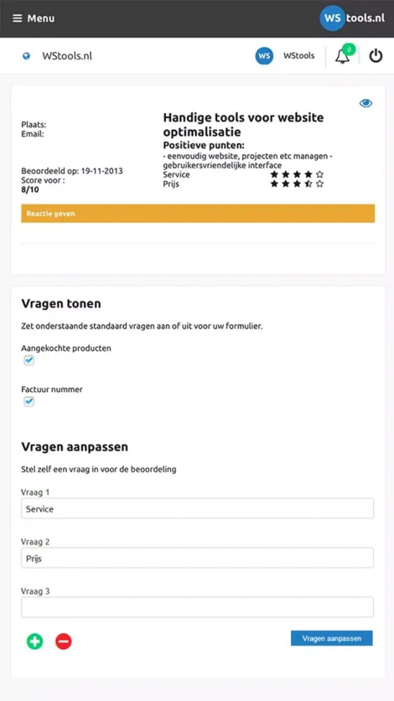 WStools.nl 스크린샷
