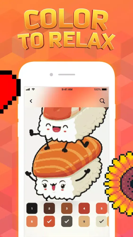 Pixel Book : Color by Number Screenshots