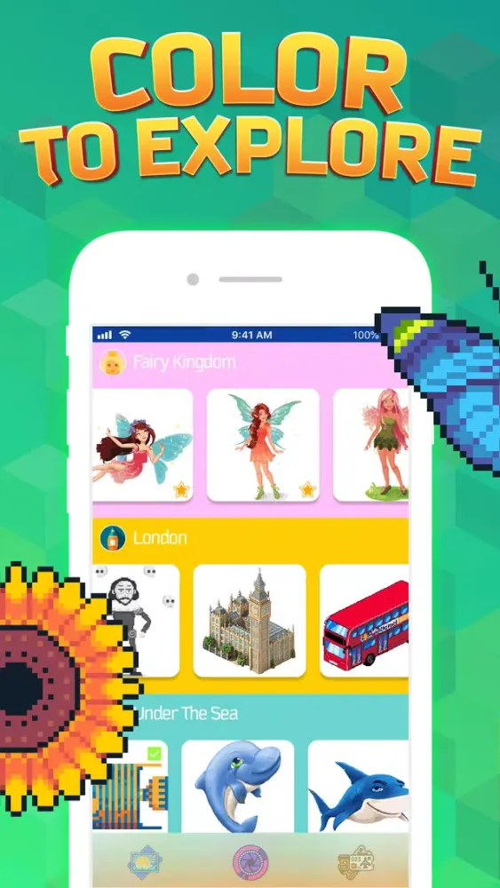 Pixel Book : Color by Number Screenshots