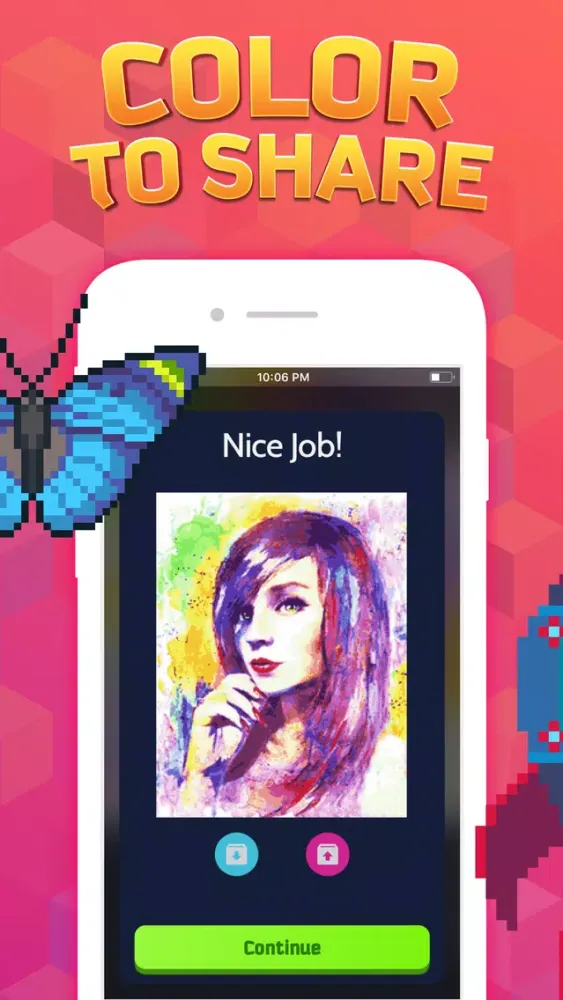 Pixel Book : Color by Number Screenshots