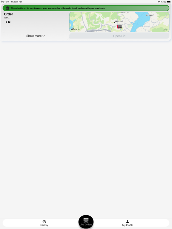Delivers.ai Store iPad  Screenshots