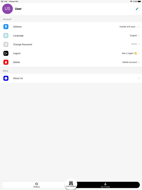 صور Delivers.ai Store iPad 