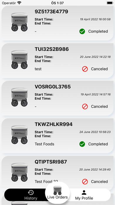 Delivers.ai Store Screenshots