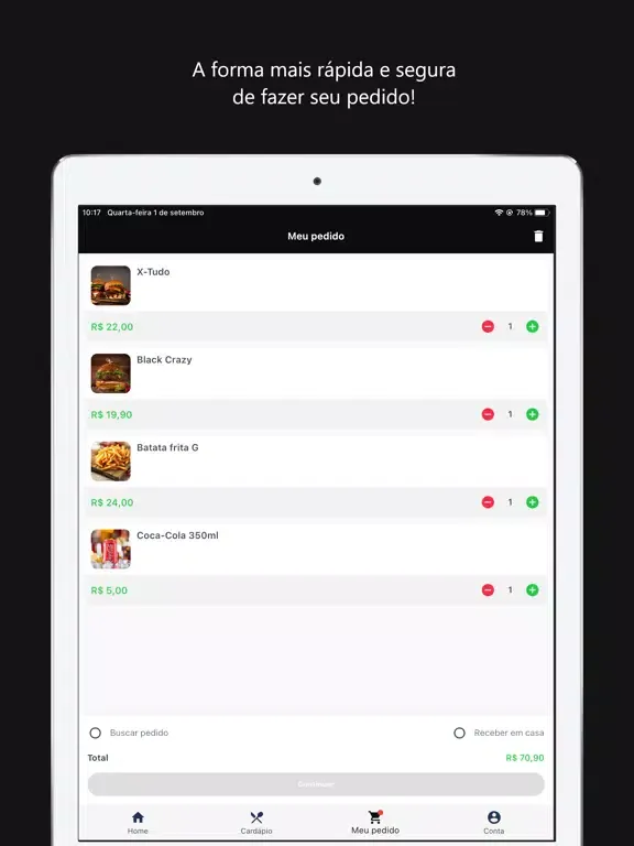 تصاویر Black Burger Chapecó iPad 