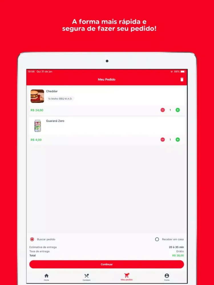 M.A.D. Burger iPad  स्क्रीनशॉट
