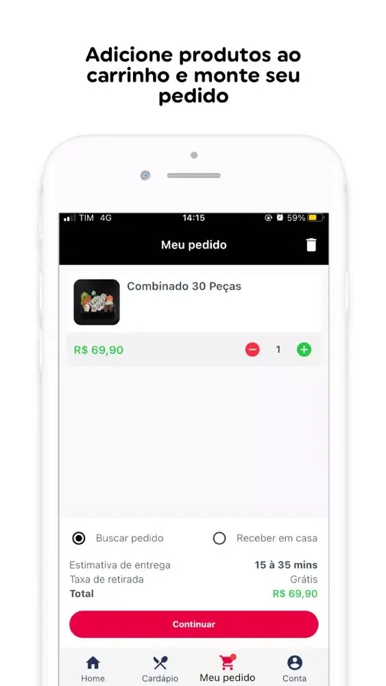 Nakaza Sushibar & Restaurante应用截图