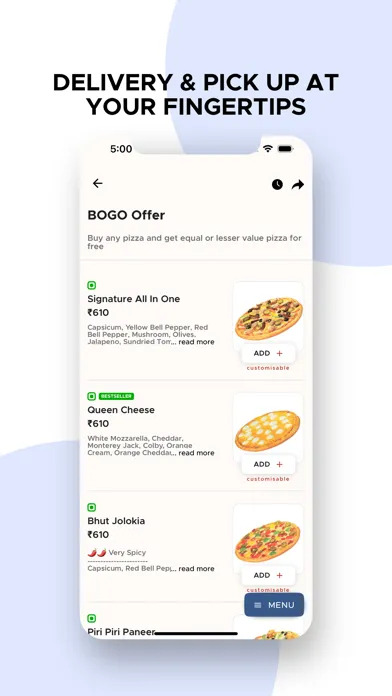 Capturas de pantalla de London Yard Pizza