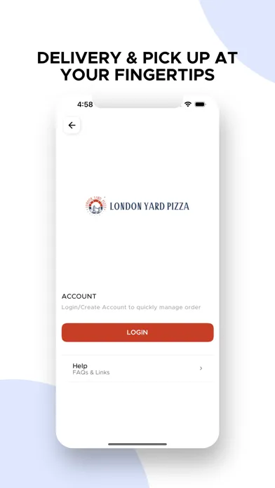 Capturas de pantalla de London Yard Pizza