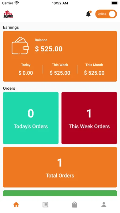 Captures d'écran de Food Runner Delivery