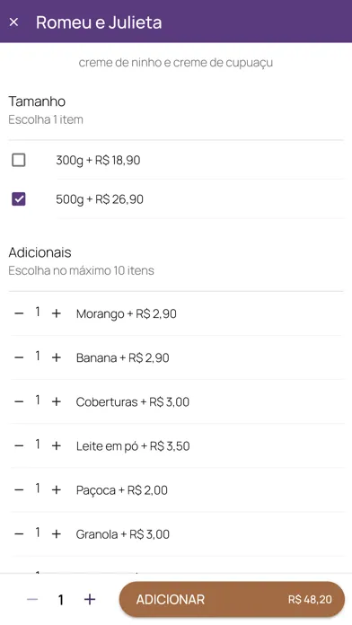 Captures d'écran de Dominus Açaí & Café Premium
