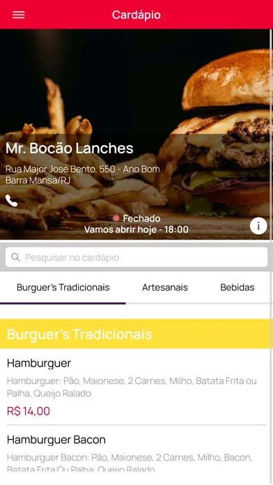 Mr. Bocão Lanches应用截图