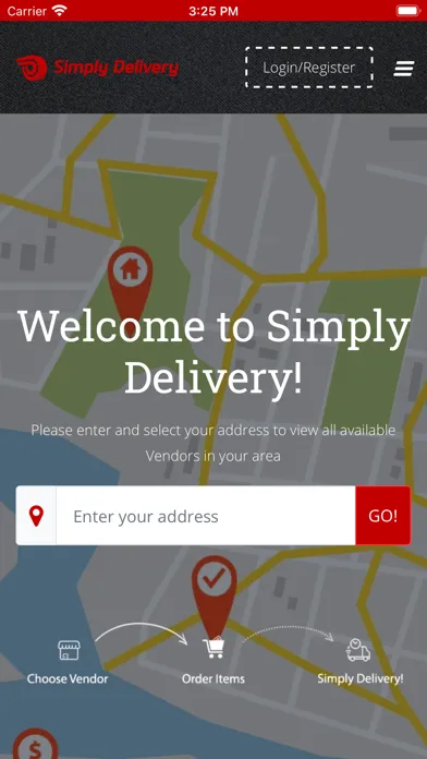 Simply Delivery スクリーンショット