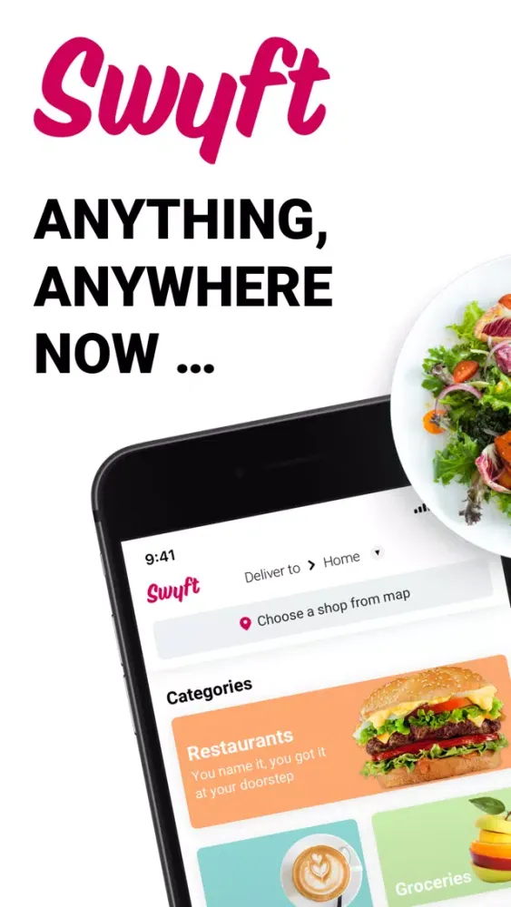 Swyft Delivery Screenshots