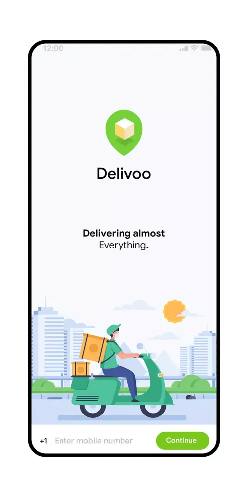 Capturas de pantalla de Delivoo