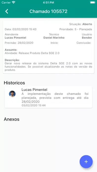 Screenshot di Delta - Área do Cliente